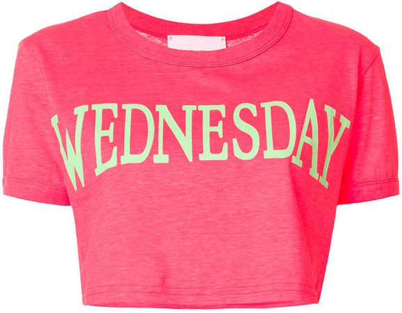 Wednesday cropped T-shirt