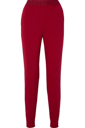 Calvin Klein Underwear | Cotton-blend fleece track pants | NET-A-PORTER.COM