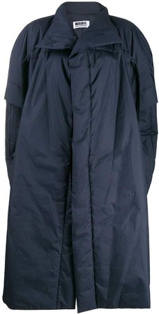 132 5. oversized shortsleeved cape coat