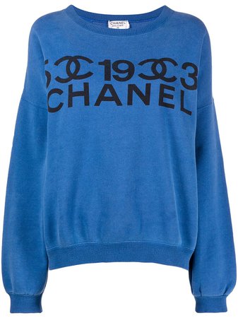 Chanel Pre-Owned Sweatshirt Från 1990-talet - Farfetch