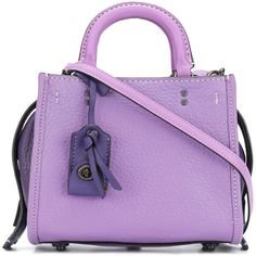 (6) Pinterest - Coach Rogue 17 bag ($354) ❤ liked on Polyvore featuring bags, handbags, shoulder bags, purple, purple leather purse, pu | my favorite poly sets