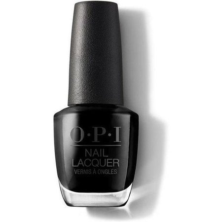 OPI Nail Lacquer - Black Onyx 0.5 oz - #NLT02 – Beyond Polish