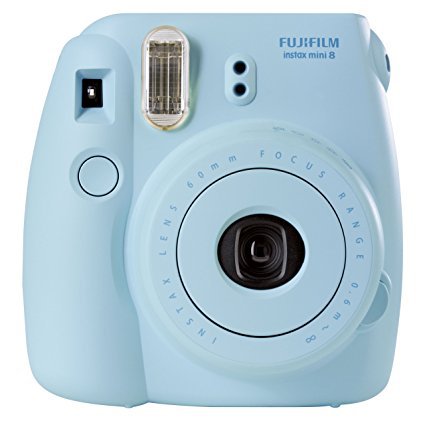 Fujifilm Instax Mini 8 - Cámara analógica instantánea (flash, velocidad de obturación fija de 1/60 s), color azul: Fujifilm: Amazon.es: Electrónica