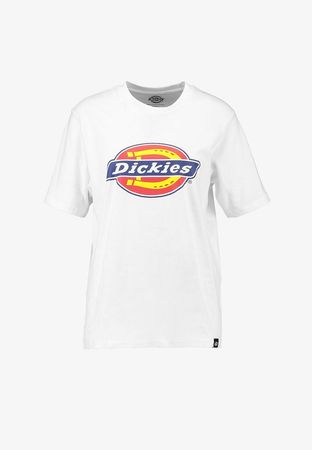 Dickies HORSESHOE TEE - T-shirt imprimé - white - ZALANDO.FR