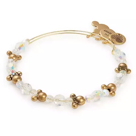 Mickey and Minnie Mouse Bead Bangle by Alex and Ani | shopDisney