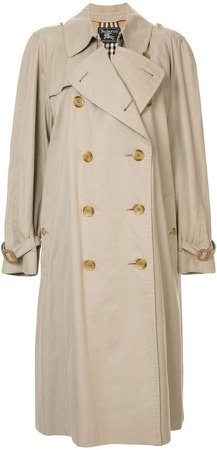Pre-Owned long sleeve trenchcoat