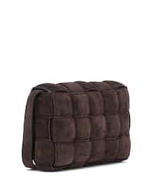 Padded Cassette Suede Shoulder Bag | Bottega Veneta - Mytheresa