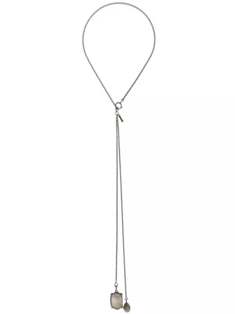 Ann Demeulemeester locket pendant necklace £608 - Shop Online SS19. Same Day Delivery in London