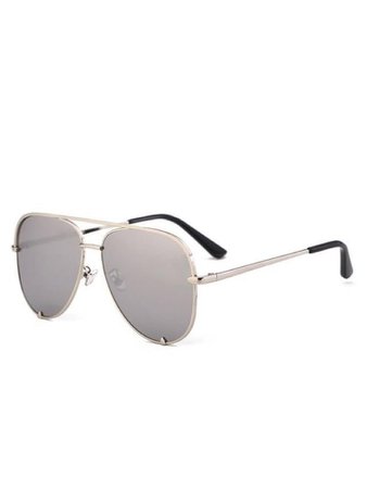 Gray lens sunglasses