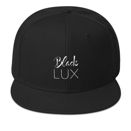 BlackLux SnapbackHat