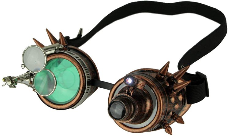 steampunk goggles - Google Search