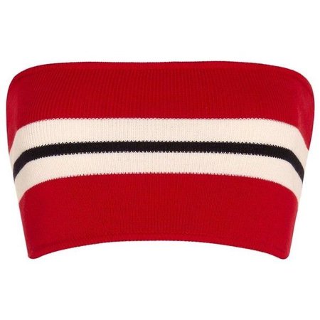 Etienne Deroeux Striped Bandeau Knit ($225)