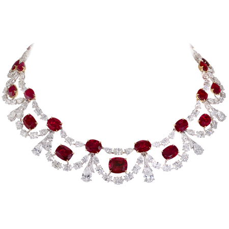 Moussaieff, Ruby and Diamond Necklace