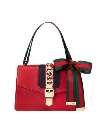 Gucci Sylvie Leather Shoulder Bag Ss20 | Farfetch.com