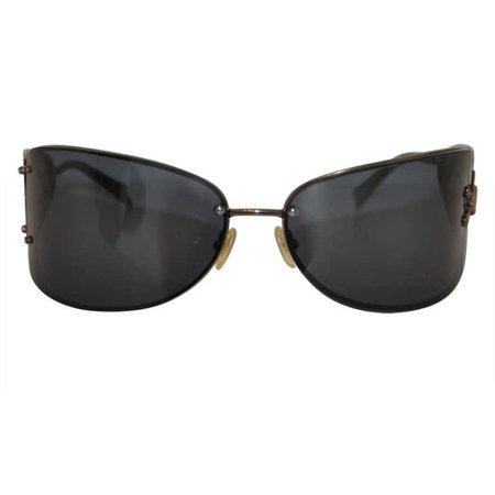 Vivienne Westwood "Limited Edition" Wrap-Around "Skulls" Sunglasses For Sale at 1stdibs