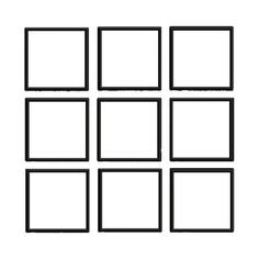 nine square frame
