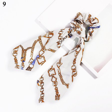 fashion summer Ponytail Scarf Elastic Hair Rope for Women Hair Bow Ties Scrunchies Hair Bands Flower Print Ribbon Hairbands-in Women's Hair Accessories from Apparel Accessories on Aliexpress.com | Alibaba Group