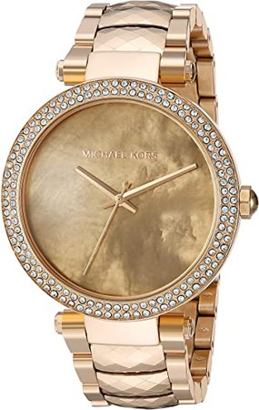 Amazon.com: Michael Kors Women's Parker Gold-Tone Watch MK6425 : Clothing, Shoes & Jewelry