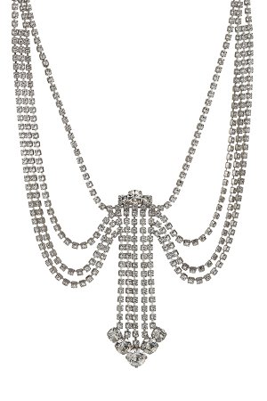 Statement Crystal Necklace Gr. One Size