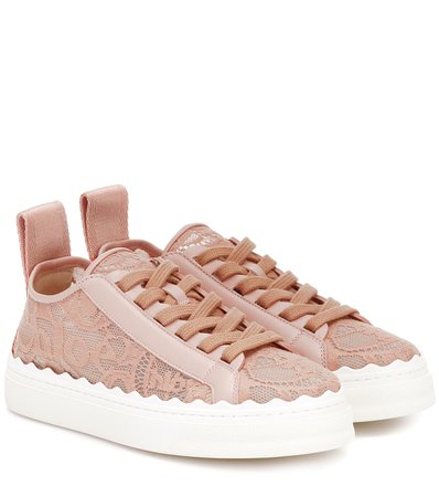 Exclusive To Mytheresa – Lauren Lace Sneakers - Chloé | Mytheresa