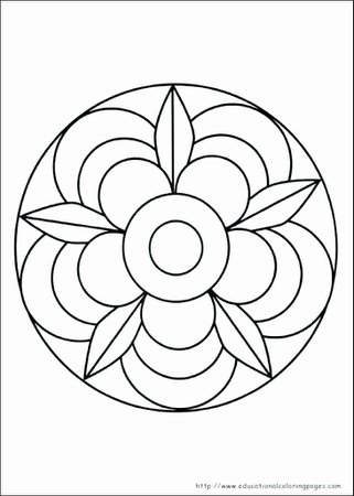 Easy Mandala Coloring Pages Best Of Simple Mandala Coloring Pages Easy Mandala Animal Coloring Page 20 S – Coloring Page