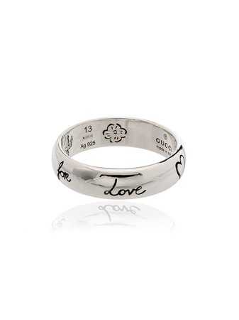 Gucci Blind For Love band ring - FARFETCH
