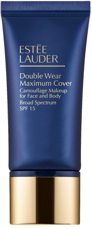 Double Wear Maximum Cover Camouflage Makeup Foundation for Face and Body SPF 15