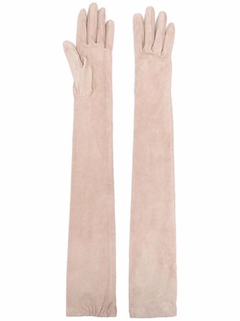 Brunello Cucinelli long-length Leather Gloves - Farfetch