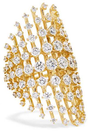 Fernando Jorge | Disco 18-karat gold diamond ring | NET-A-PORTER.COM