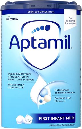 Amazon.com: Aptamil Stage 1, No. 1 Baby Formula in Europe, Milk Based Powder Infant Formula with DHA, Omega 3 & Prebiotics, 1.76 Pound (Pack of 1) : Aptamil: Baby