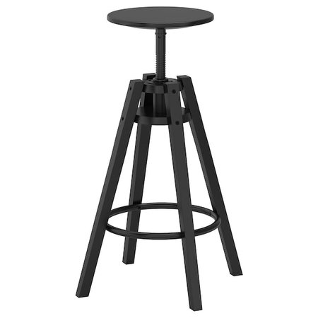 DALFRED Bar stool - black - IKEA