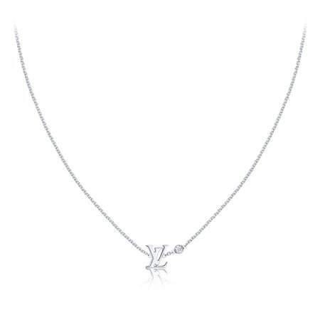 Idylle Blossom LV Pendant, White Gold And Diamond - Jewellery and Timepieces | LOUIS VUITTON