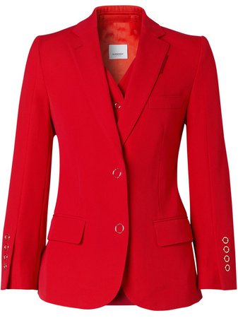 Burberry Waistcoat Panel Tailored Jacket - Farfetch