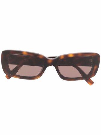 Mcq By Alexander Mcqueen Eyewear rectangular-frame sunglasses - FARFETCH