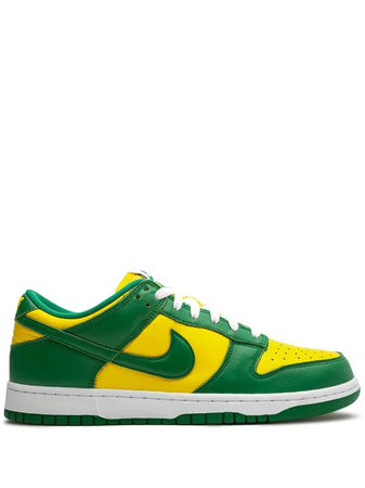 green and yellur dunks