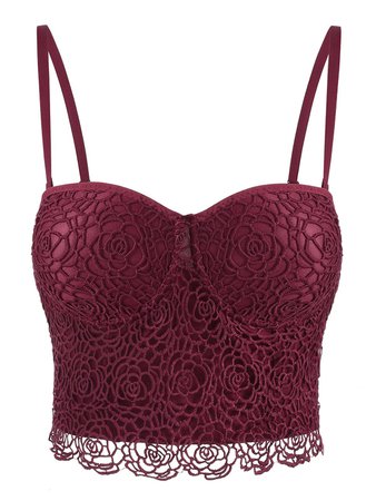 red lace tank top - Google Search