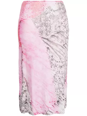 Paloma Wool digital-print Skirt - Farfetch