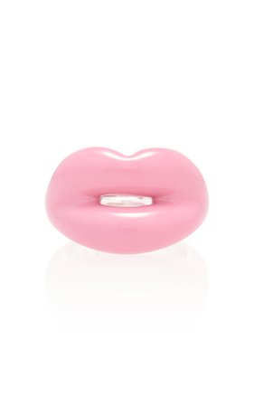 Bubble Gum Pink Hotlips Ring by Hot Lips by Solange | Moda Operandi