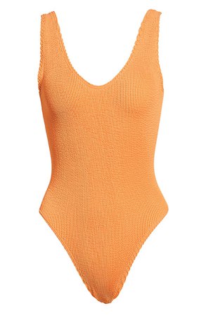 The Mara Ribbed One-Piece Swimsuit | Nordstrom
