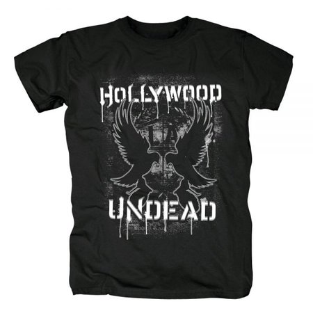 Hollywood Undead Dove & Grenade Graphic Band Tee