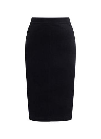 Elle Pocket Pencil Skirt | Vintage-Inspired Black Skirt | Joanie | Joanie Clothing