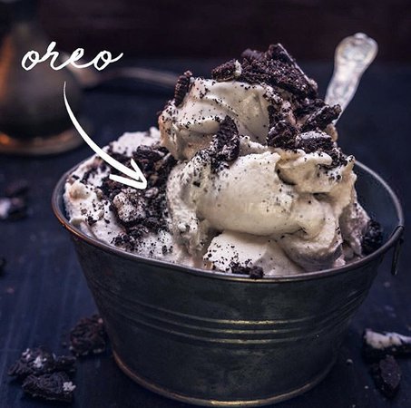 Oreo ice cream