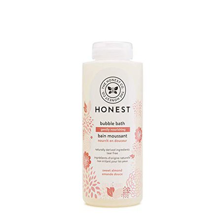 Amazon.com: The Honest Company Gently Nourishing Bubble Bath, Sweet Almond, 12 Fluid Ounce: Health & Personal Care