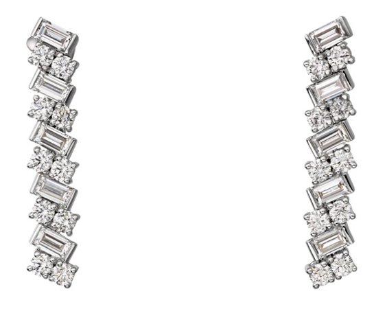 Cartier | Reflection de Cartier earrings - White Gold, diamonds