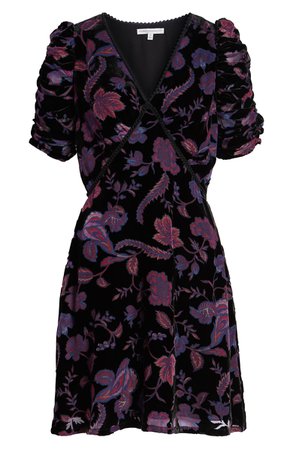 Rebecca Minkoff Arlette Floral Velvet Dress | Nordstrom