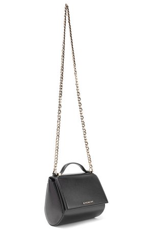 Givenchy | Pandora Box mini textured-leather shoulder bag | NET-A-PORTER.COM