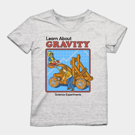 Learn about Gravity - Science - T-Shirt | TeePublic