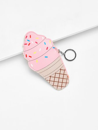 Ice Cream Design Purse Bag