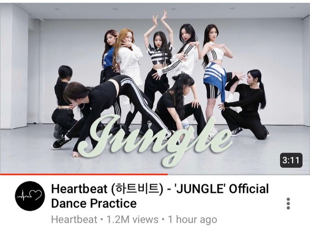 Heartbeat ‘Jungle’ Dance Practice