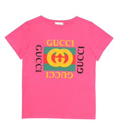 Gucci Kids - Logo cotton T-shirt | Mytheresa